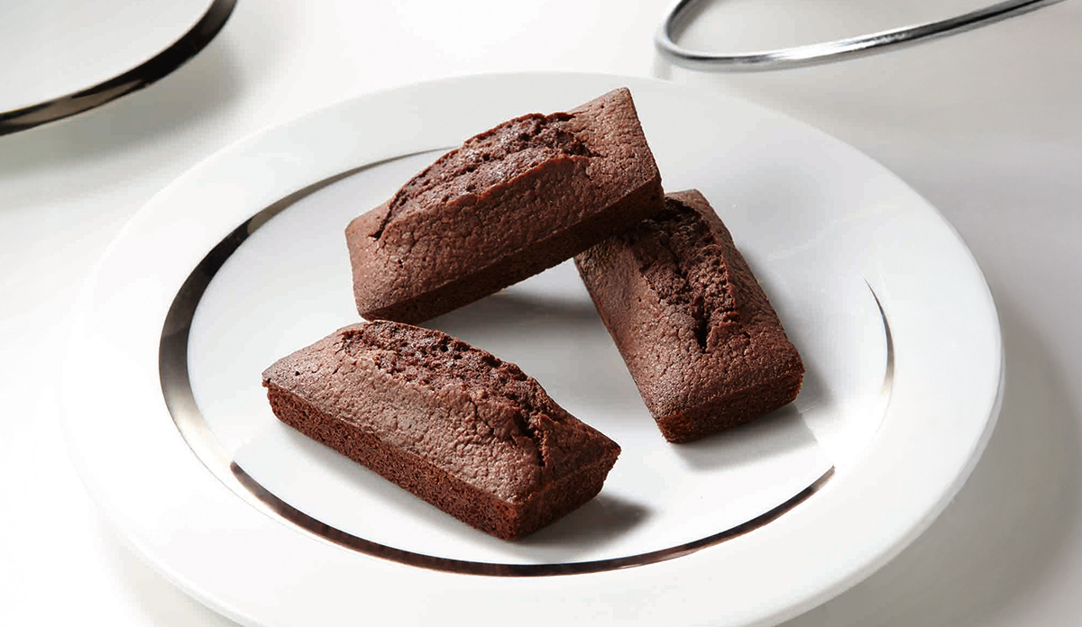 巧克力風味費南雪（Financier au chocolat）