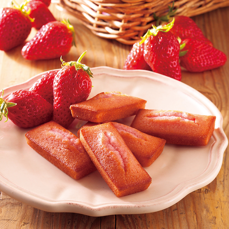 二郎草莓費南雪（Financier）