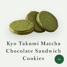 Kyo Takumi Matcha Chocolate Sandwich Cookies