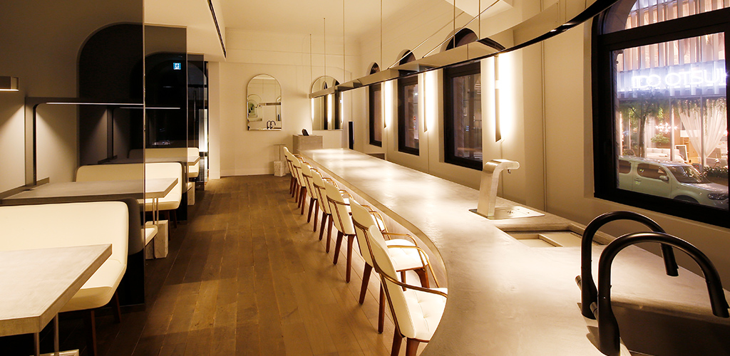 Interior of Ginza Maison