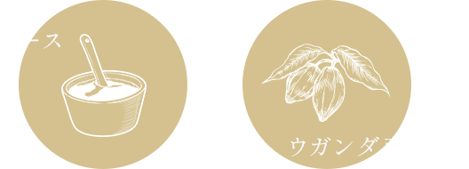 ソース × ウガンダ産カカオ