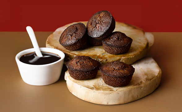 大阪ショコラ・フィナンシェ〈ソース・ドゥ・フリュイ〉