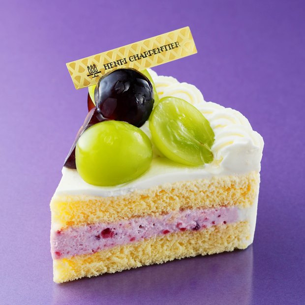 ザ ショートケーキ 2種のぶどう アンリ シャルパンティエ Henricharpentier ザ ショートケーキ 2種のぶどう アンリ シャルパンティエ Henricharpentier