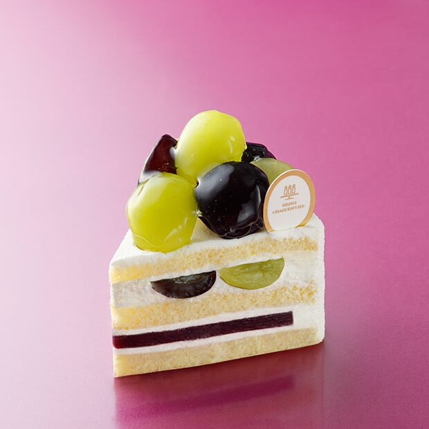 プレミアムショートケーキ〈2種のぶどう〉